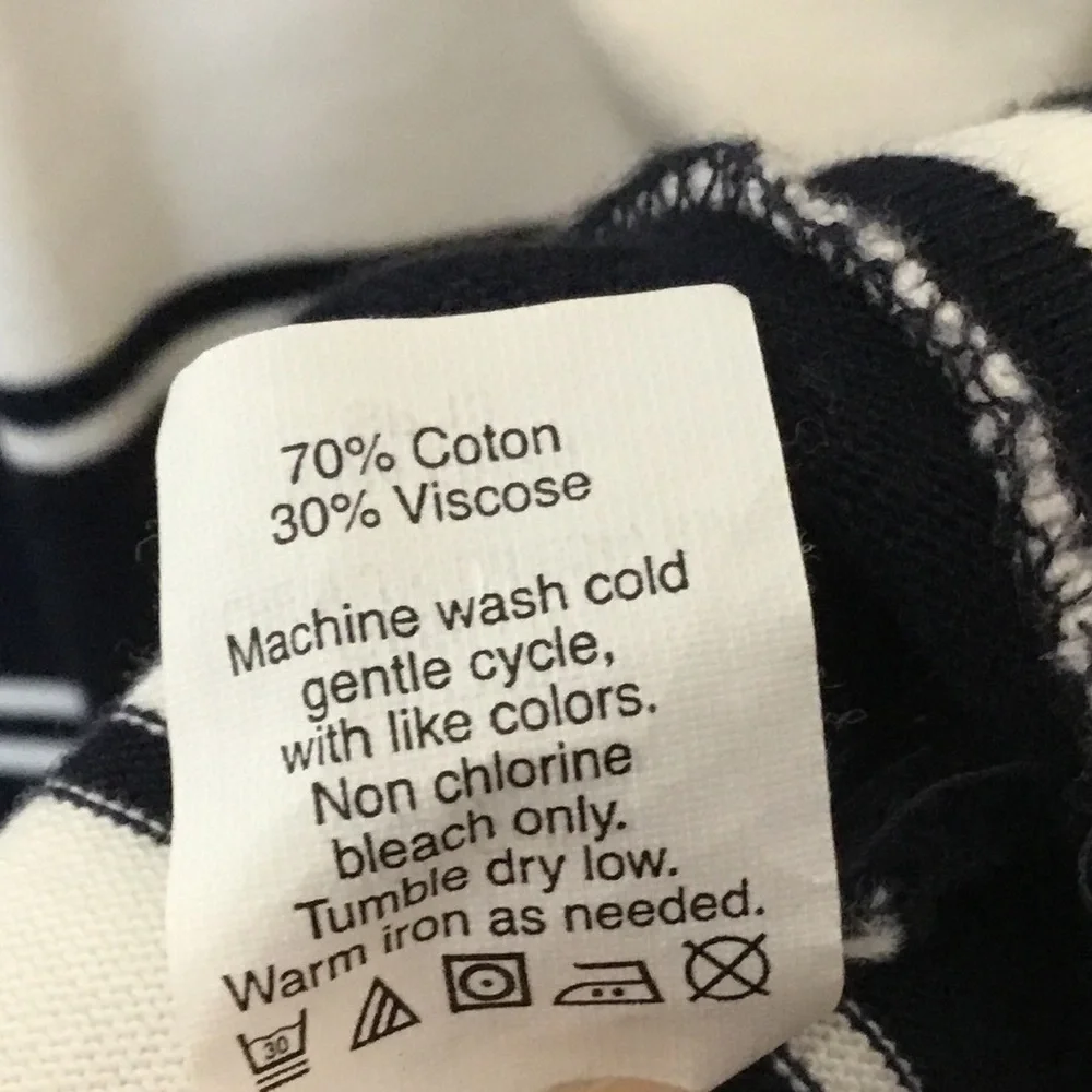J.Crew Navy & White Striped Tank Dress - S